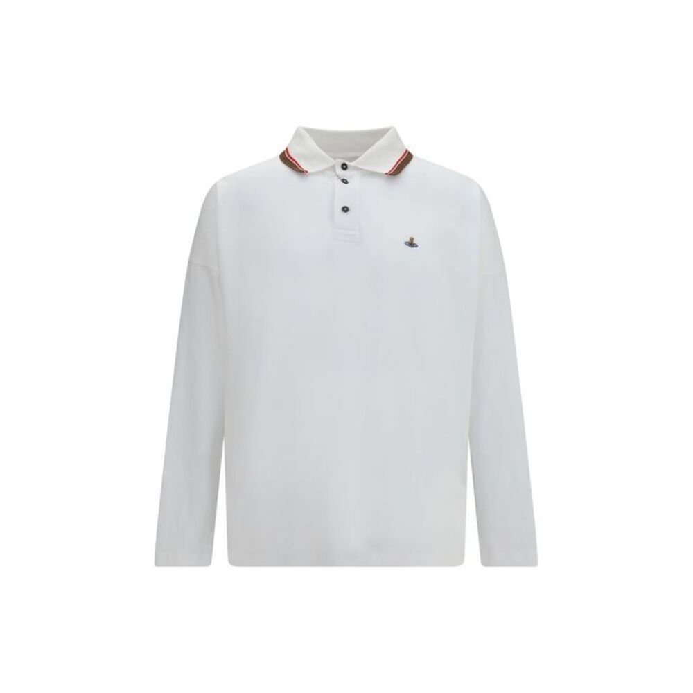 Vivienne Westwood White Cotton Polo Men's Shirt